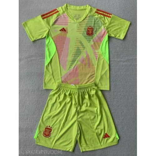Camiseta Argentina Portero Visitante Equipación para niños Copa America 2024 manga corta (+ pantalones cortos)
